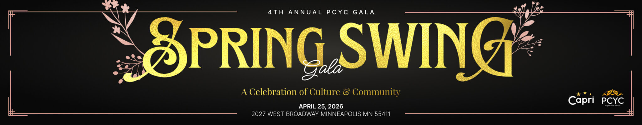 Spring Swing Gala Sponsorship Banner Image
